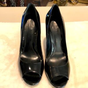 Enzo Angiolini open toe heels